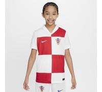 Primera equipación Stadium Croacia 2024/25 Camiseta de fútbol tipo réplica Nike Dri-FIT - Niño/a - Blanco XL