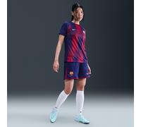 Primera equipación Stadium FC Barcelona 2025/26 Pantalón corto de fútbol Replica Nike Dri-FIT - Mujer - Azul M (EU 40-42)