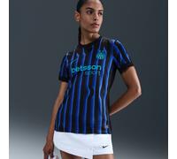 Nike - Camiseta oficial Inter Milan Primera Equipación 2025-2026 Mujer, Mujer, Lyon Blue-Black-Chlorine Blue Full Sponsor, S