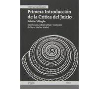 Primera introducción de la Crítica del Juicio (Hitos)