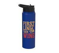 Primera Línea Luego Vino Divertido Baile Stainless Steel Insulated Water Bottle