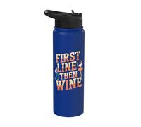 Primera Línea Luego Vino Divertido Baile Stainless Steel Insulated Water Bottle