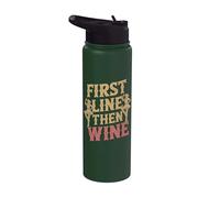 Primera Línea Luego Vino Línea Divertido Baile Línea Baile Stainless Steel Insulated Water Bottle