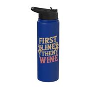 Primera Línea Luego Vino Línea Divertido Baile Línea Baile Stainless Steel Insulated Water Bottle