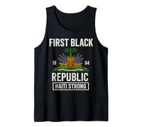 Primera República Negra 1804 Año del Día de la Independencia de Haití Camiseta sin Mangas