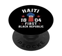 Primera República Negra 1804 Año del Día de la Independencia PopSockets PopGrip Adhesivo