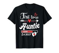 Primera Vez Auntie 2027 Pronto to be Mom, Baby Reveal Camiseta