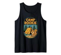 Primera vez Camper Aventura al aire libre Principiante Camping Viaje Camiseta sin Mangas