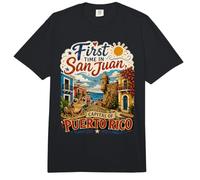 Primera Vez' en San Juan Puerto Rico Aventura Comfort Colors Adult Heavyweight T-Shirt