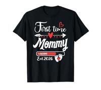 Primera vez Mamá 2026 Pronto será mamá, Baby Reveal Camiseta