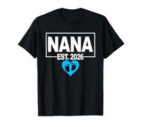 Primera Vez Nana to Be - Niño - Lindo Baby Shower 2026 Camiseta