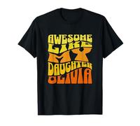 Primera Vez Papa Papá Padre Nuevo Padre De Olivia Camiseta