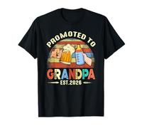 Primera vez que el abuelo nuevo papá es ascendido a abuelo 2026 Camiseta