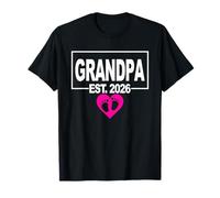 Primera Vez Que el Abuelo para ser - Chica - Lindo Baby Shower 2026 Camiseta