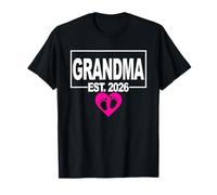 Primera Vez Que la Abuela para ser - Chica - Lindo Baby Shower 2026 Camiseta