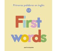 Primeras palabras en inglés. First words | Lemon Ribbon Studio