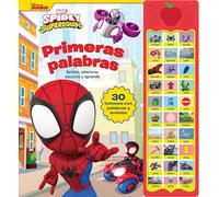 PRIMERAS PALABRAS SPIDEY 30 BOTONES CON VOZ Y SONIDOS (APPLE SOUND BOOK)