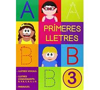 Primeres Lletres 3. Quadern escriptura lletra de PAL infantil.