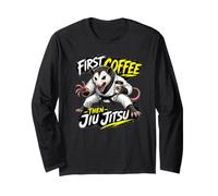 Primero Café, Luego Jiu-Jitsu: Café Y Lucha Cuerpo A Cuerpo Manga Larga