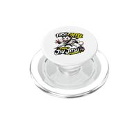 Primero Café, Luego Jiu-Jitsu: Café Y Lucha Cuerpo A Cuerpo PopSockets PopGrip para MagSafe