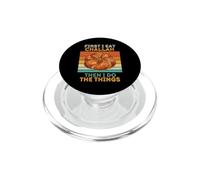 Primero como Challah y Luego Hago Las Cosas Vintage Challah PopSockets PopGrip para MagSafe