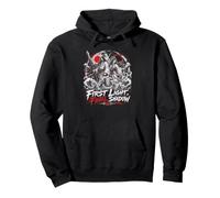 Primero de Luz Sombra Final Samurai Luna Sudadera con Capucha