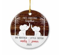 Primero Juntos Gran Hermano Decoracion Navidad Creativa Colgante De Navidad Lindos Decoraciones Navideñas para Mochila Estante Bodas
