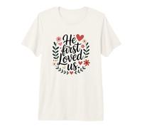 Primero Nos amó Cristiano Jesús Camiseta Premium