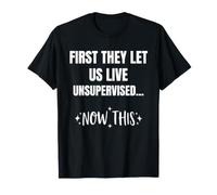 Primero Nos Dejan Vivir Anuncio de Embarazo sin supervisión Camiseta