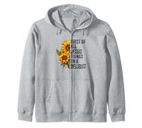 Primero Que Nada Jesús Piensa Que Soy un deleite Dios fe Cristiana Sudadera con Capucha
