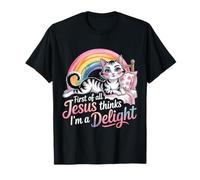 Primero Que Nada Jesús Piensa Que Soy una Delicia Funny Cat Meme Camiseta