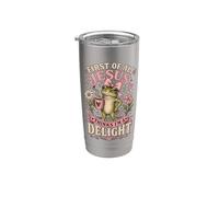 Primero que nada, Jesús piensa que soy una delicia Vaso térmico de acero inoxidable de doble pared