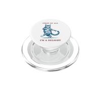Primero Que Nada Soy Un Delight Sassy Cat Feline PopSockets PopGrip para MagSafe