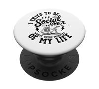 Primero tomo café y Luego Hago Cosas PopSockets PopGrip Adhesivo