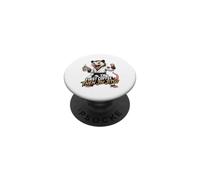Primero Un Café, Luego Jiu-Jitsu - Jiu-Jitsu Brasileño PopSockets PopGrip Adhesivo