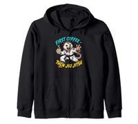 Primero Un Café Y Luego Jiu-Jitsu Sudadera con Capucha