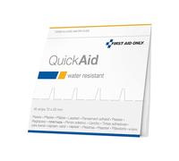Primeros Auxilios sólo quickaid resistente al agua Recambio de yeso - Pack de 45