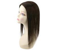 Primeros reales del cabello humano del 13 * 13cm for las mujeres, ningunas explosiones, pelos remy superiores mono base(2,12inch)