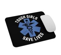 Primeros Respondedores, Paramédicos De Emergencia, Chicas Valientes Salvan Vidas Mouse Pad Antideslizante Mousepad Agradable Alfombrilla De Escritorio para Gaming Pc Ordenador 25X30Cm