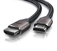 Primewire - 1m - Cable Premium 8K HDMI 2.1-8K a 120 Hz DSC - 4K 2K - 7680 x 4320 - UHD II - HDMI 2.1 2.0a 2.0b - 3D - Alta Velocidad Ethernet - HDR - eARC - Compatible Blu Ray PS4 PS5 Xbox