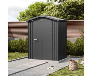 PRIMEYARD 150 x 120 cm Caseta de jardín, antracita - (GFPV00977)