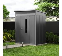 PRIMEYARD 180 x 122 cm Caseta de jardín, antracita - (GFPV00908)