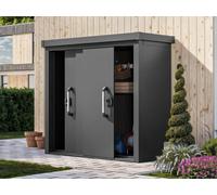 PRIMEYARD 180 x 78 cm Armario exterior L, antracita - (GFPV00926)