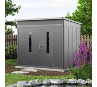 PRIMEYARD 263 x 180 cm Caseta de jardín, antracita - (GFPV00911)