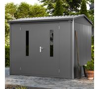 PRIMEYARD 263 x 228 cm Caseta de jardín, antracita - (GFPV00920)