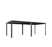 PRIMEYARD Luma Pérgola, 3,5x7m, techo de lamas, antracita - (GFPV01122)