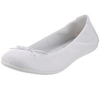PRIMIGI Fantasy Flat, Zapatos Planos Mary Jane Mujer, Blanco, 38 EU