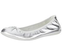 Primigi Fantasy Flat, Zapatos Planos Mary Jane Mujer, Plateado, 36 EU