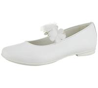 Primigi Party Fantasy, Zapatos Planos Mary Jane, Flores Blancas, 32 EU