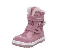 PRIMIGI Pfzgt 23807 - Botas de invierno para niña, ante y textil | Zapatos de invierno rosa mariposa niños zapatos
